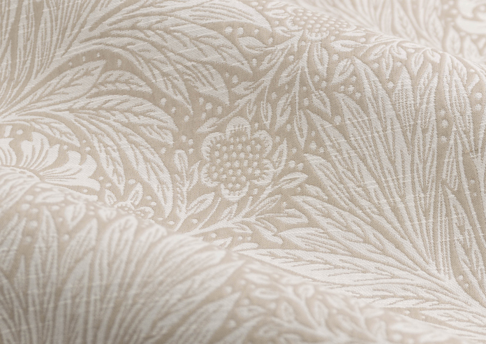 Marigold Pencil Pleat, Stone - Ready Made Curtains - Image 4